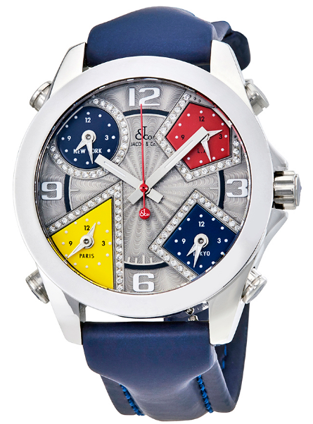 Jacob & Co. Five Time Zone Watch Replica JCM-57DA Jacob and Co Watch Price Jacob & Co. Five Time Zone Watch Replica JCM-57DA Jacob and Co Watch Price